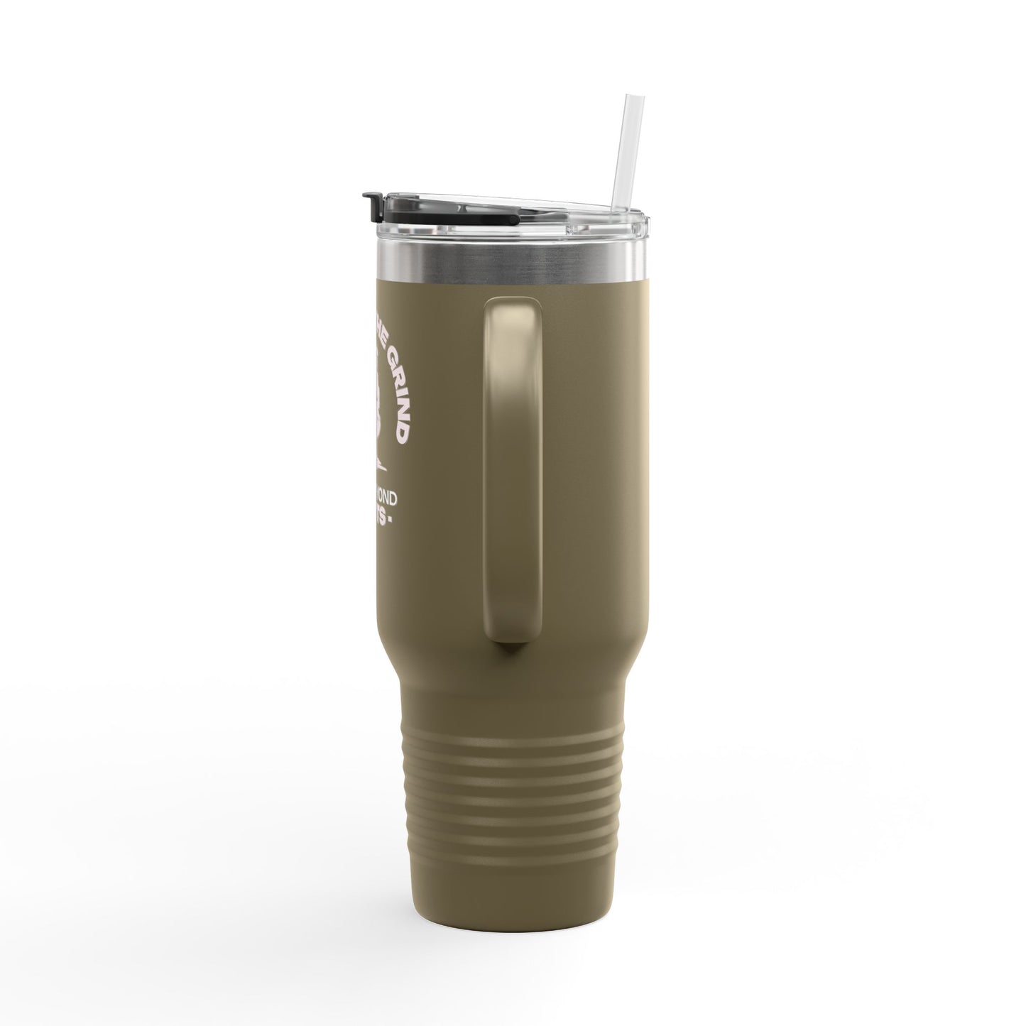 Insulated Water Tumbler 40oz - Embrace the Grind, Push beyond limit