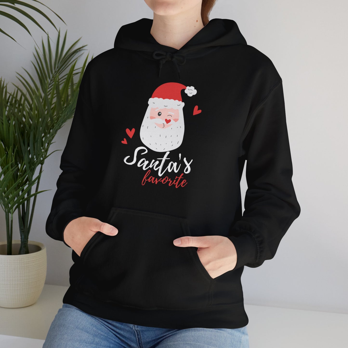 Santa's Favorite Hooded Sweatshirt