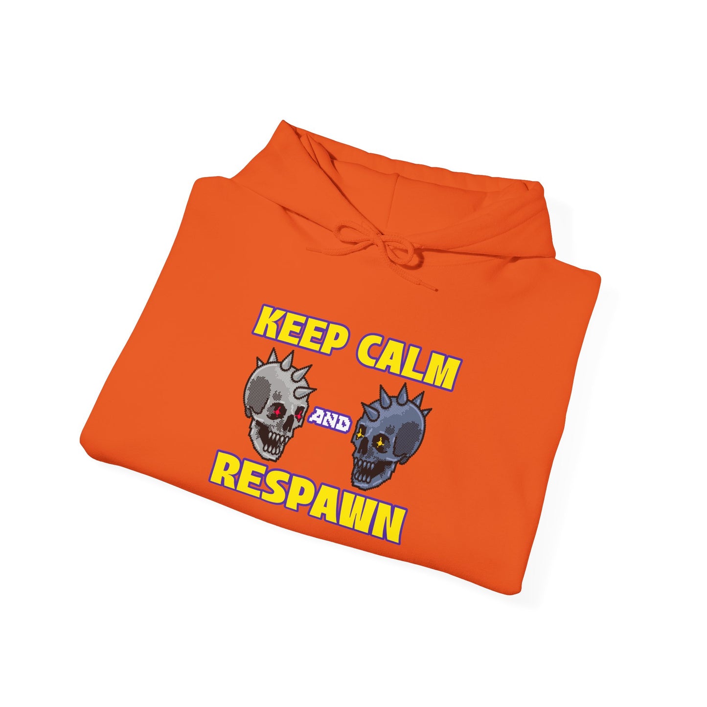 Hooded Sweatshirt - Keep Calm and Respawn