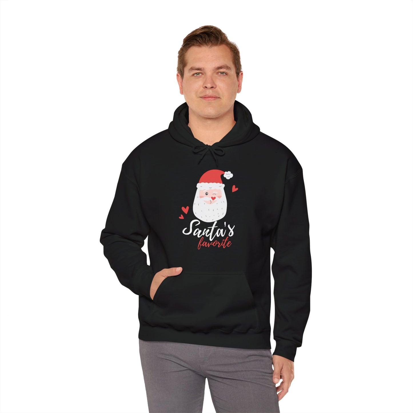 Santa's Favorite Hooded Sweatshirt