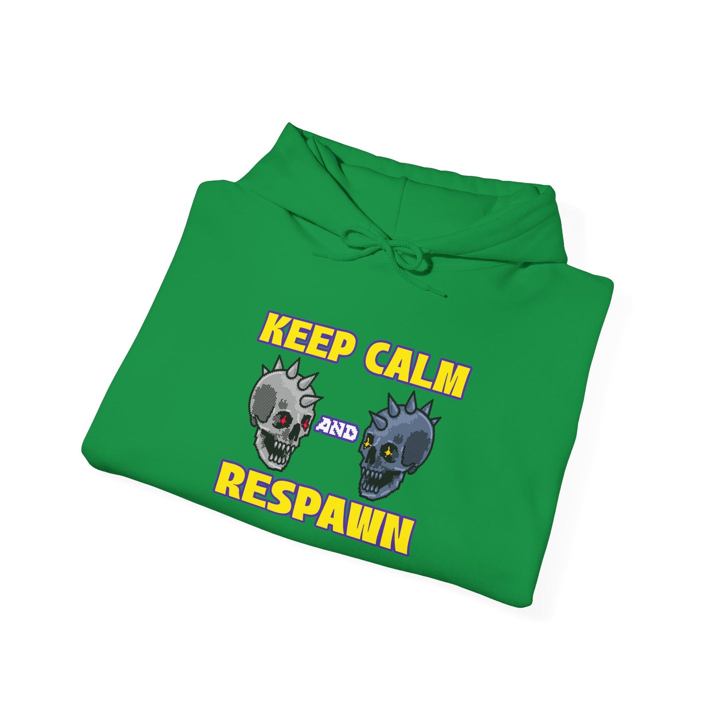 Hooded Sweatshirt - Keep Calm and Respawn