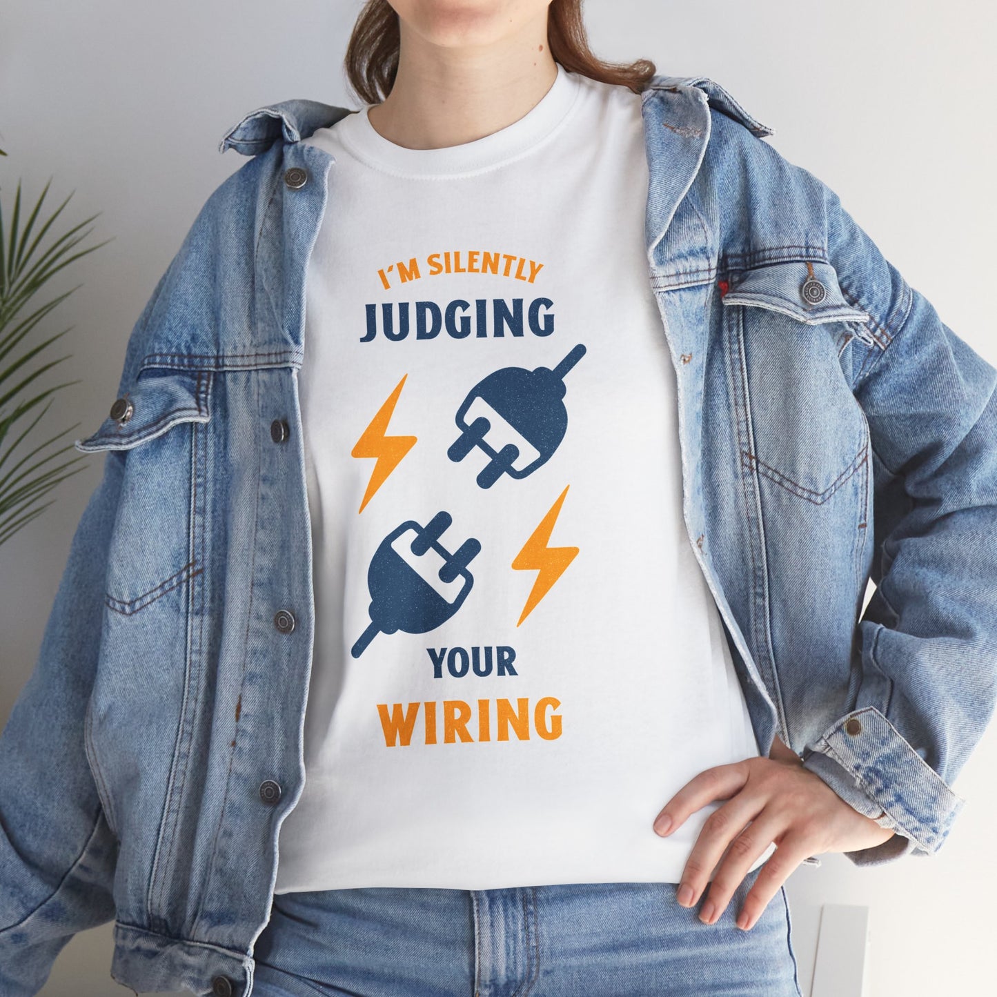 Electrician shirt White female
