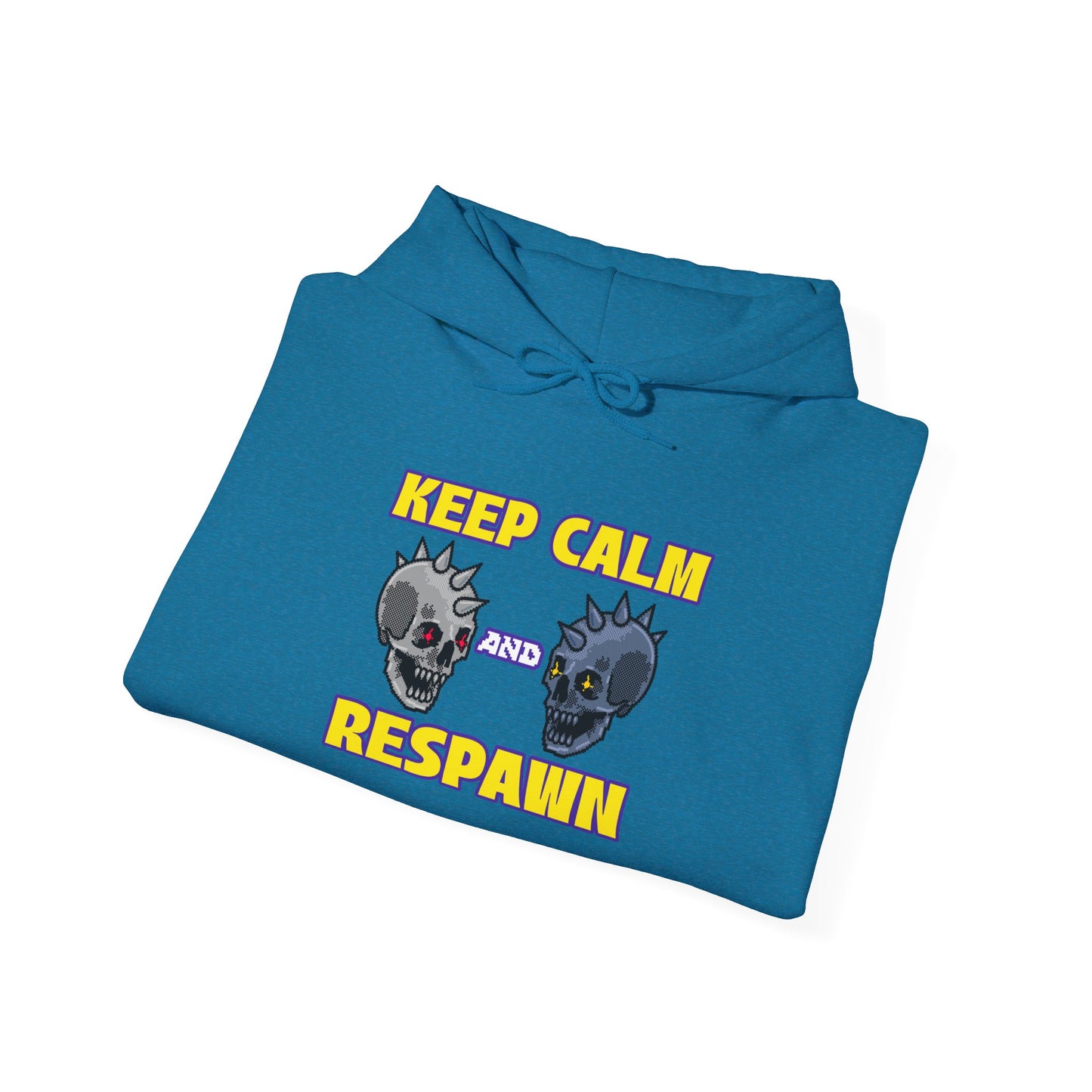 Hooded Sweatshirt - Keep Calm and Respawn