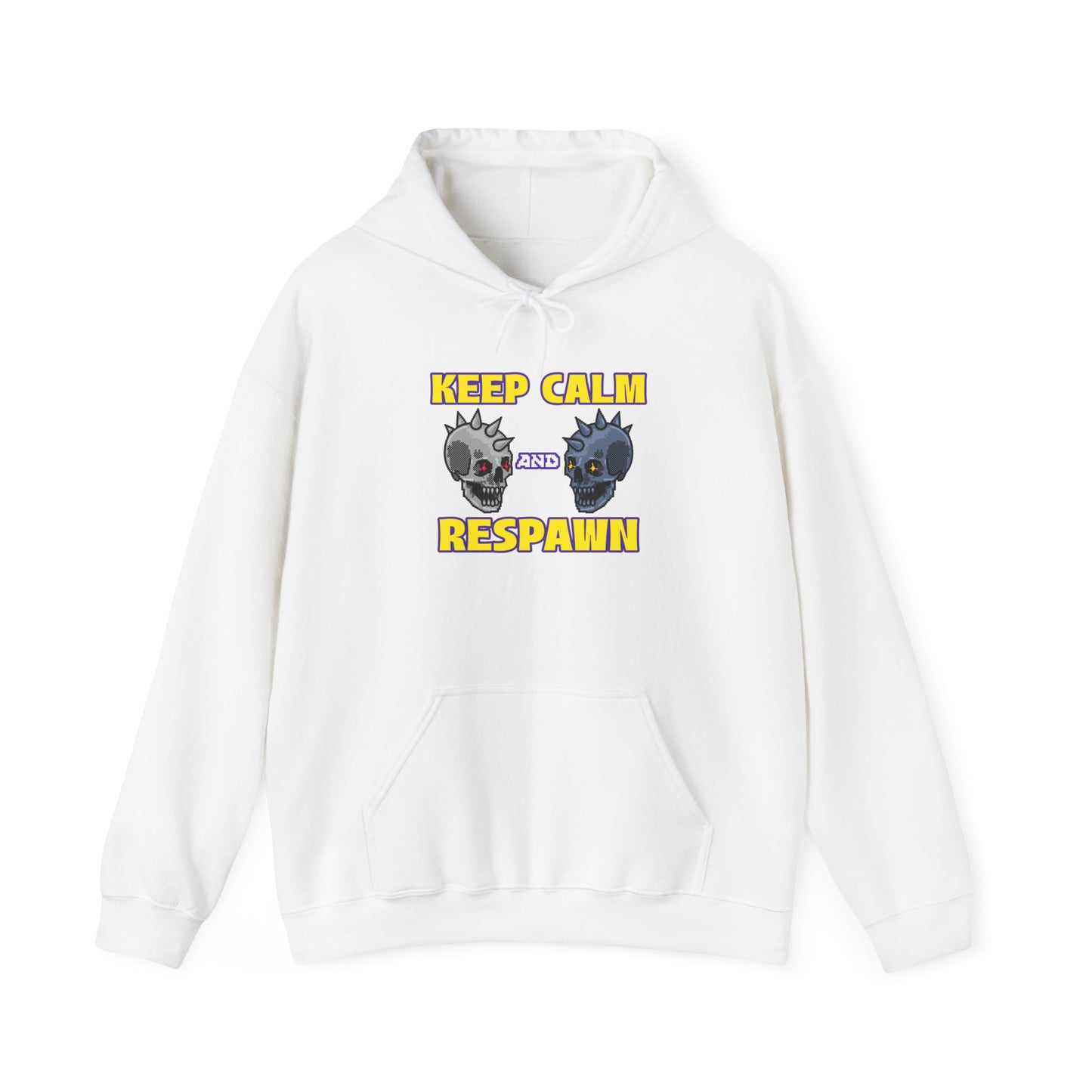Hooded Sweatshirt - Keep Calm and Respawn
