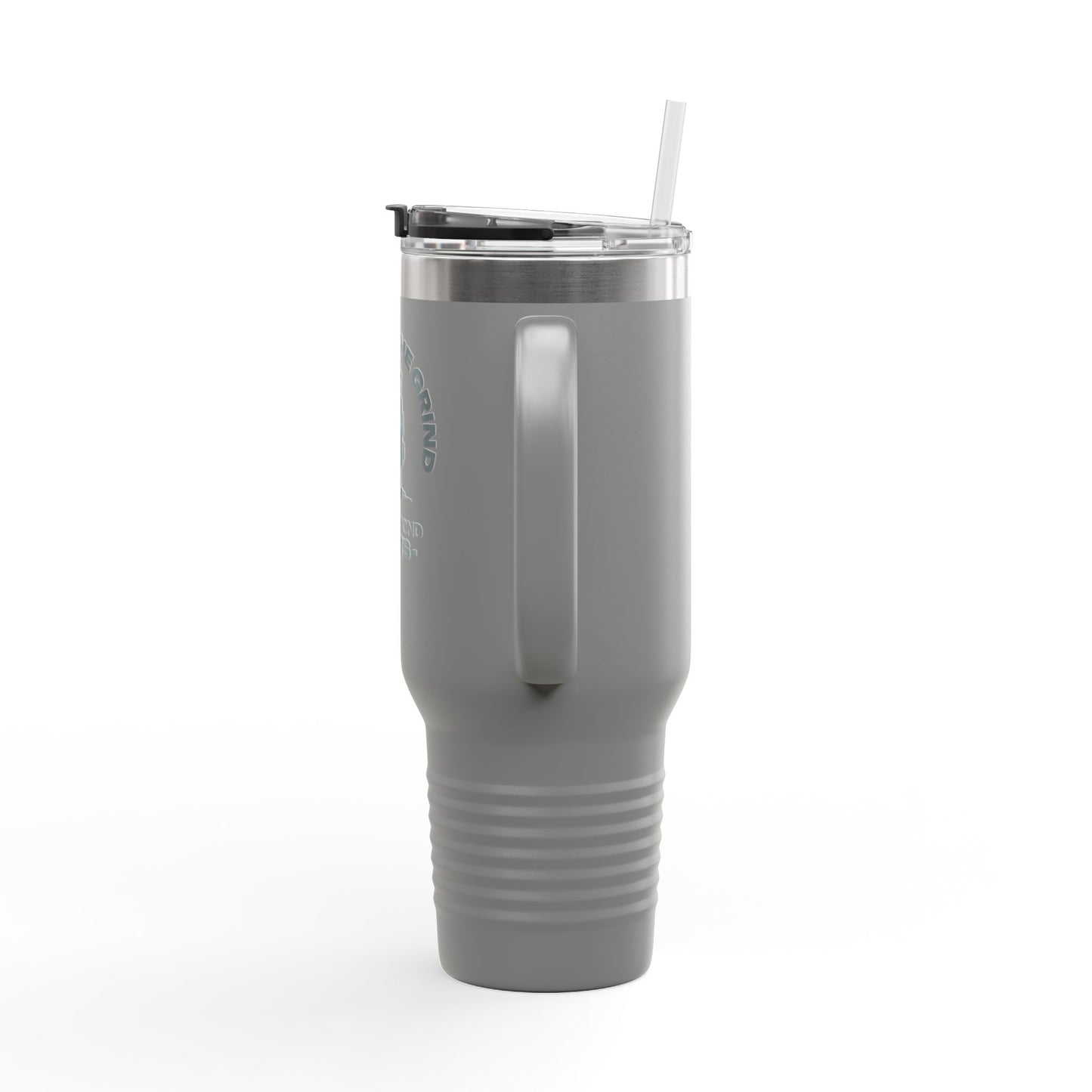 Insulated Water Tumbler 40oz - Embrace the Grind, Push beyond limit