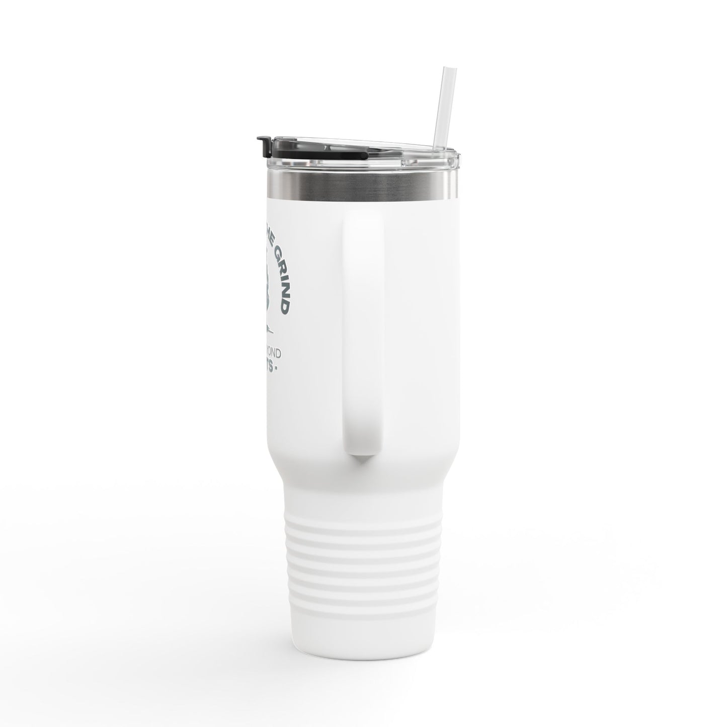 Insulated Water Tumbler 40oz - Embrace the Grind, Push beyond limit