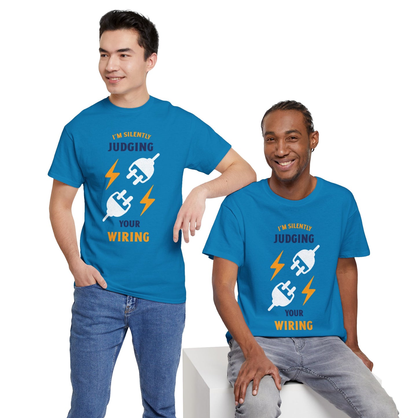 Electrician shirt Sapphire funny