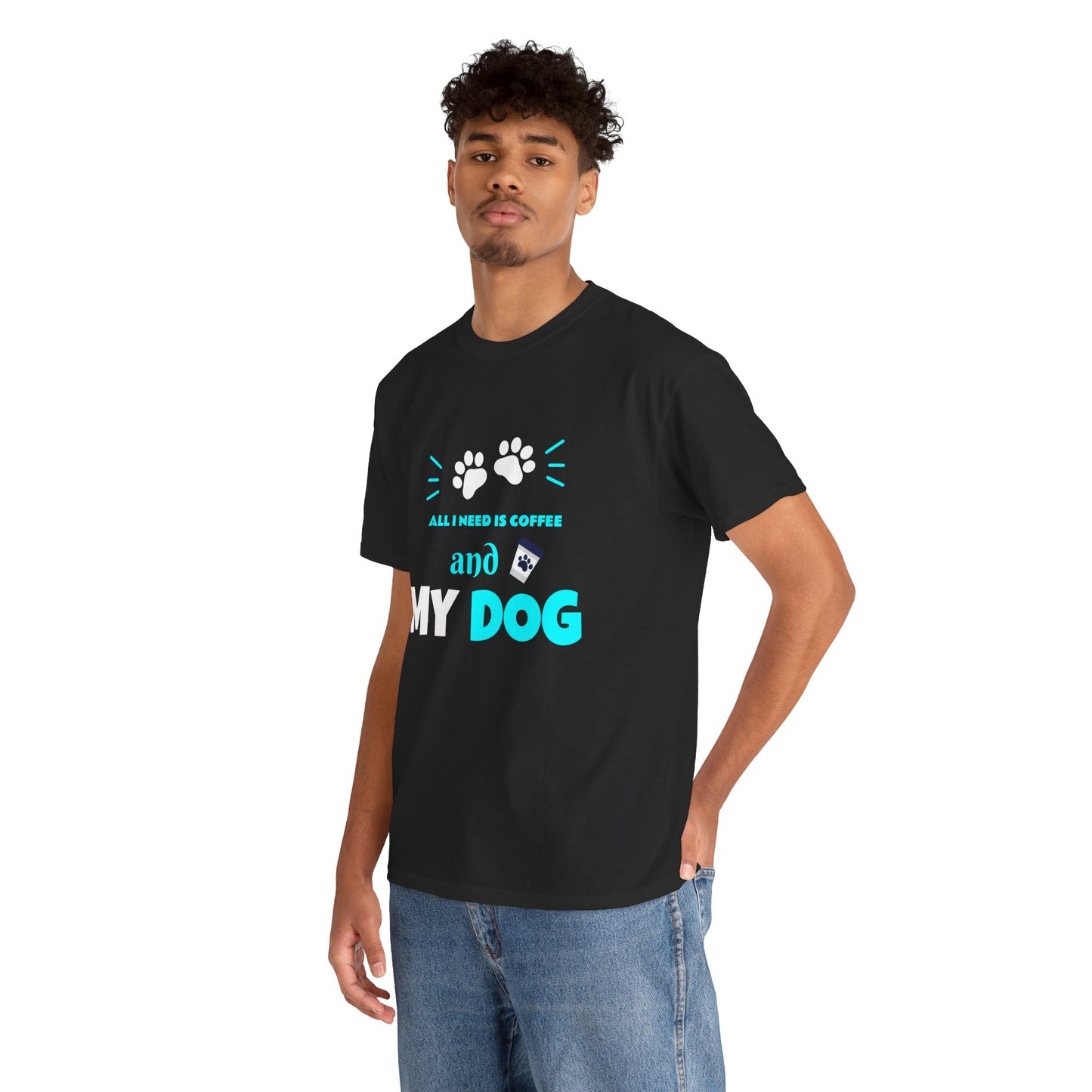 Stylish "Coffee and My Dog" Shirt