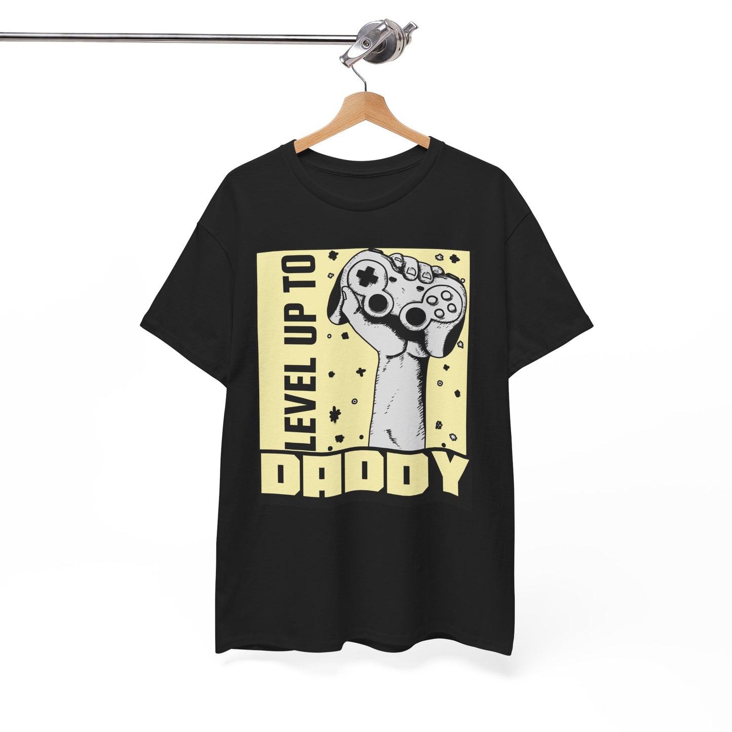 Stylish Gamer Dad Pregnancy Announcement Tee