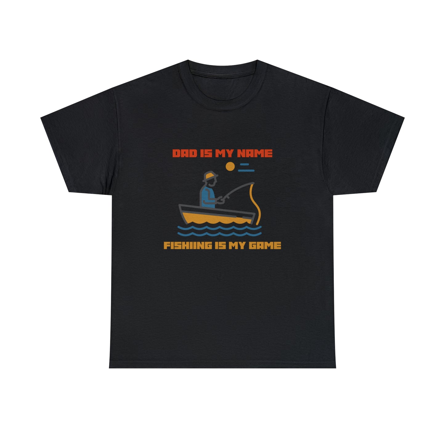 Dad fishing passion tee