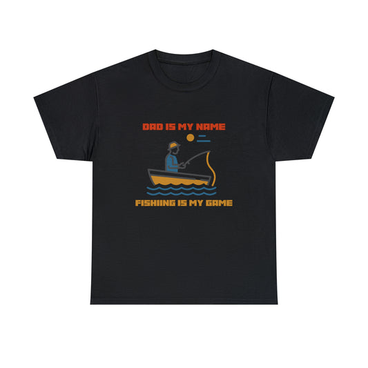 Dad fishing passion tee