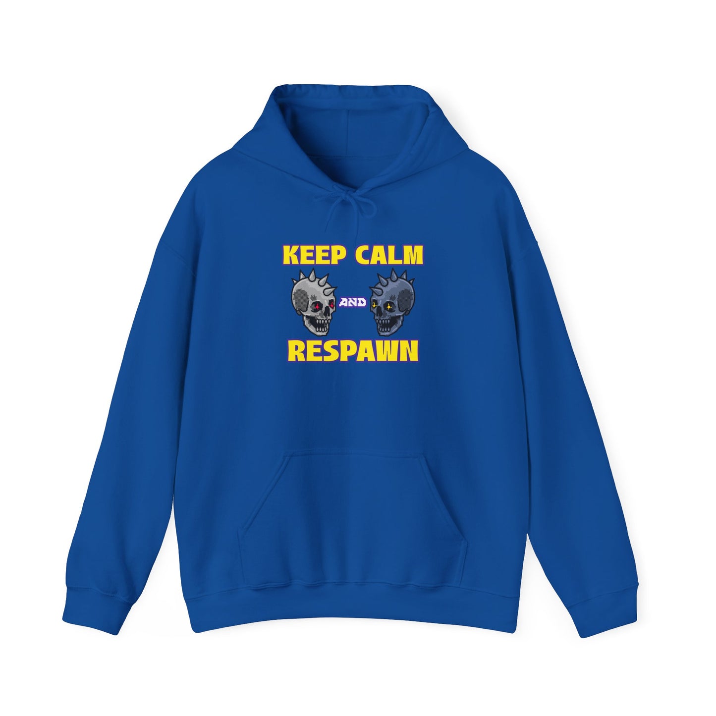 Hooded Sweatshirt - Keep Calm and Respawn