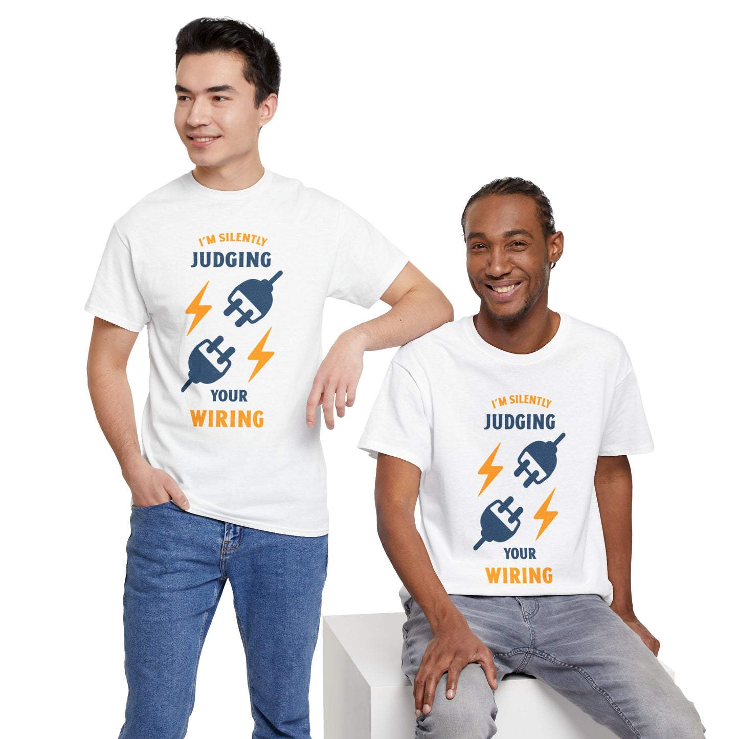 Electrician shirt White Funny shirt