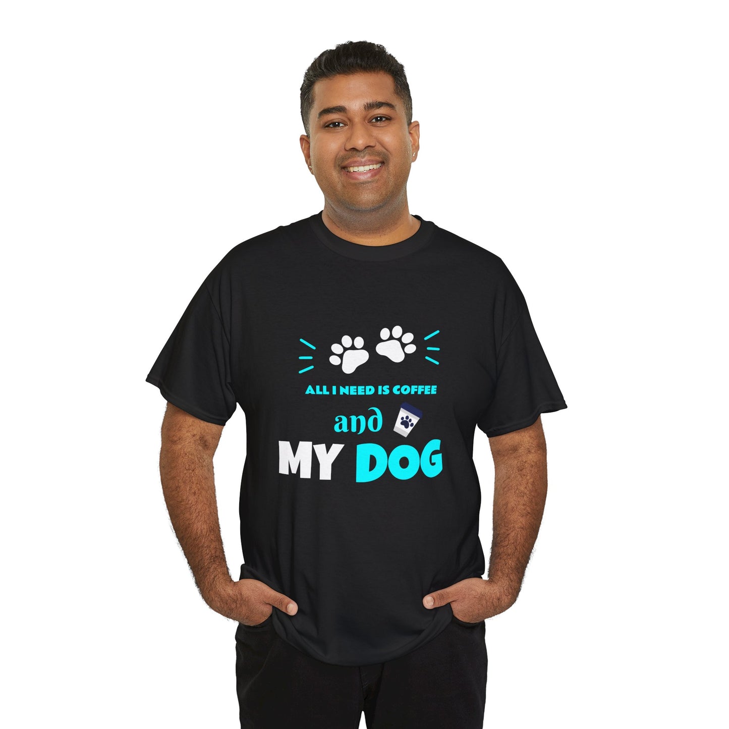 Stylish "Coffee and My Dog" Shirt