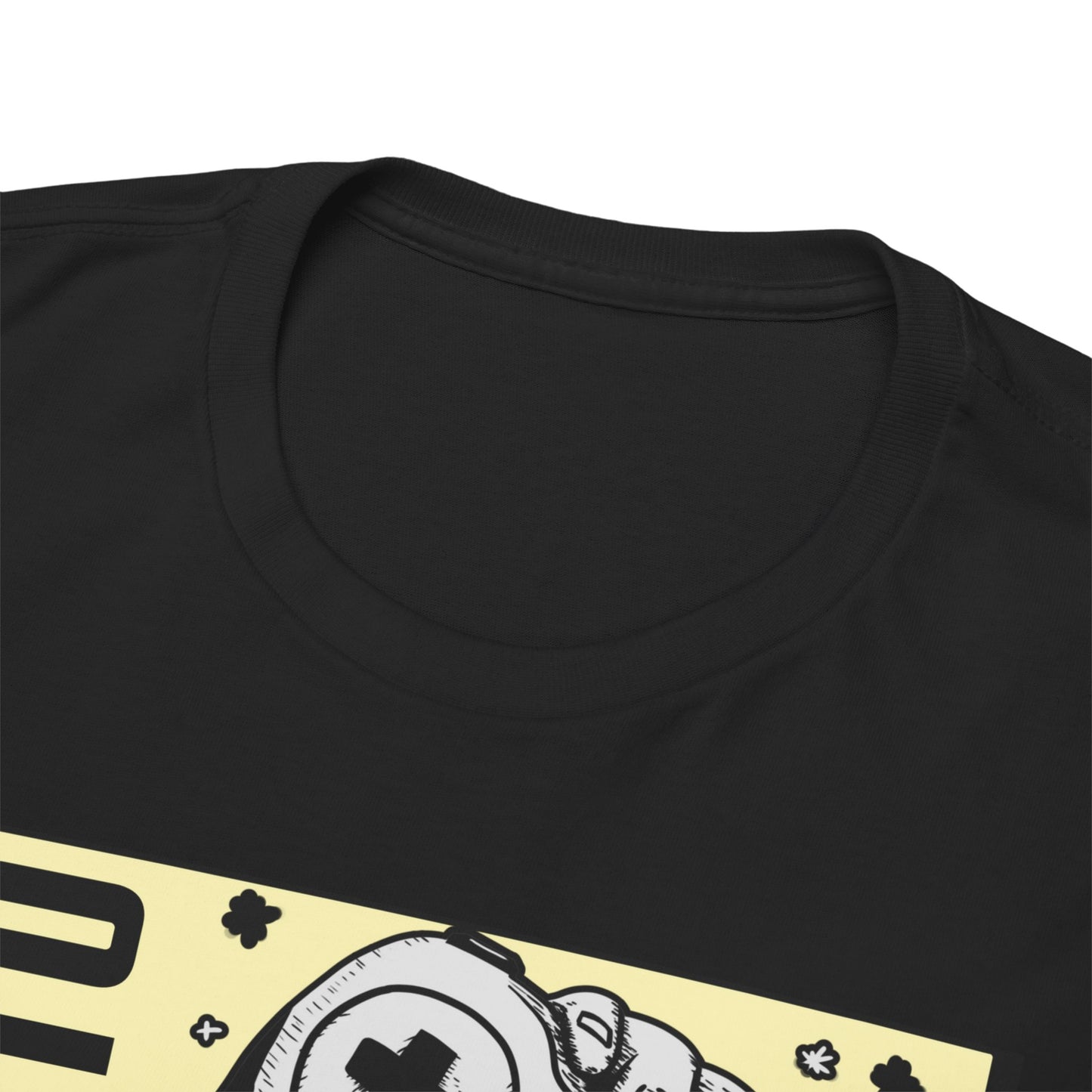 Level Up to Daddy Gaming-Themed T-Shirt Close up