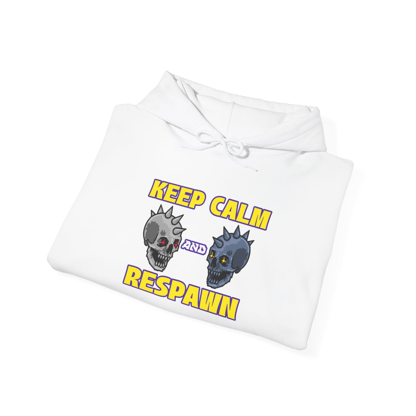 Hooded Sweatshirt - Keep Calm and Respawn