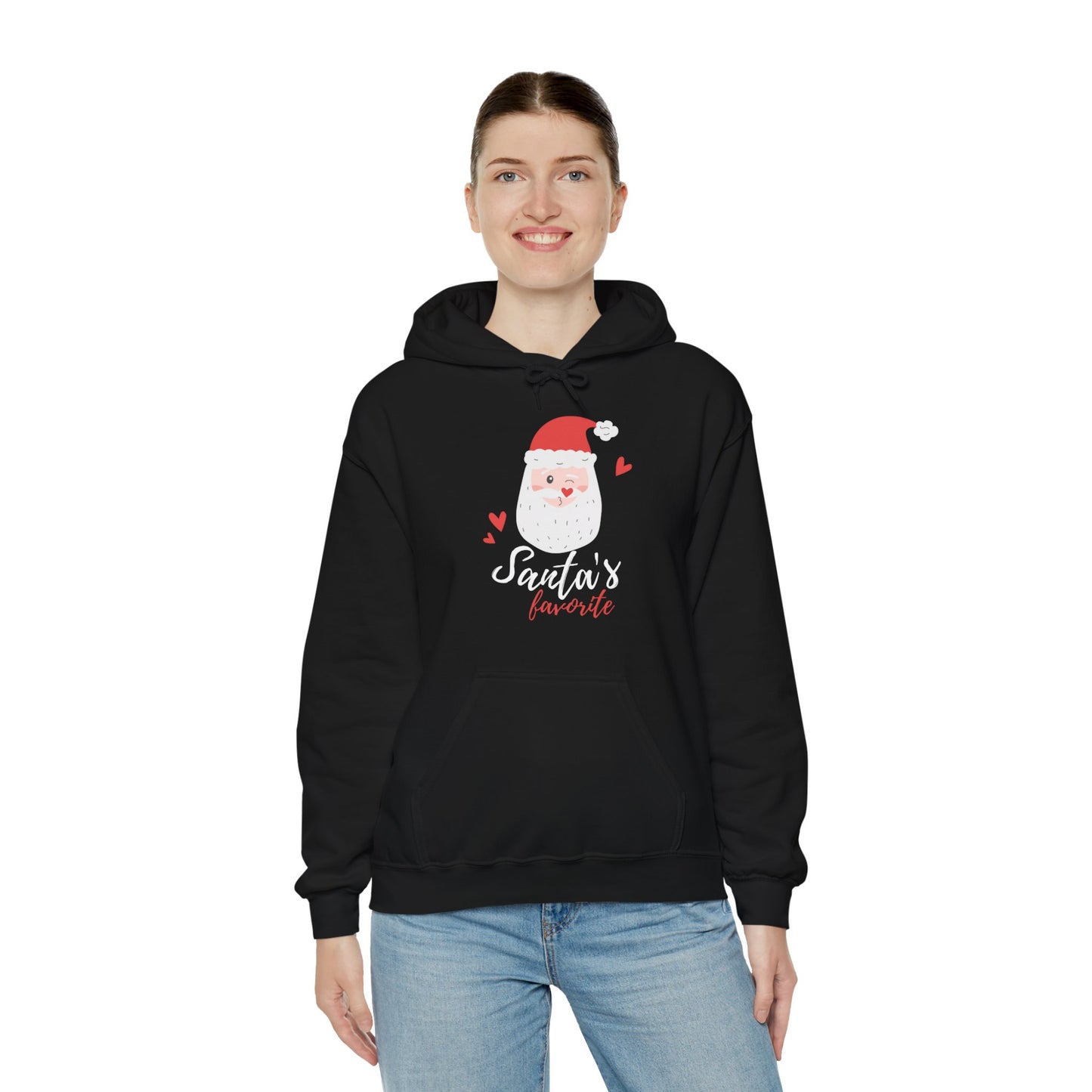 Santa's Favorite Hooded Sweatshirt