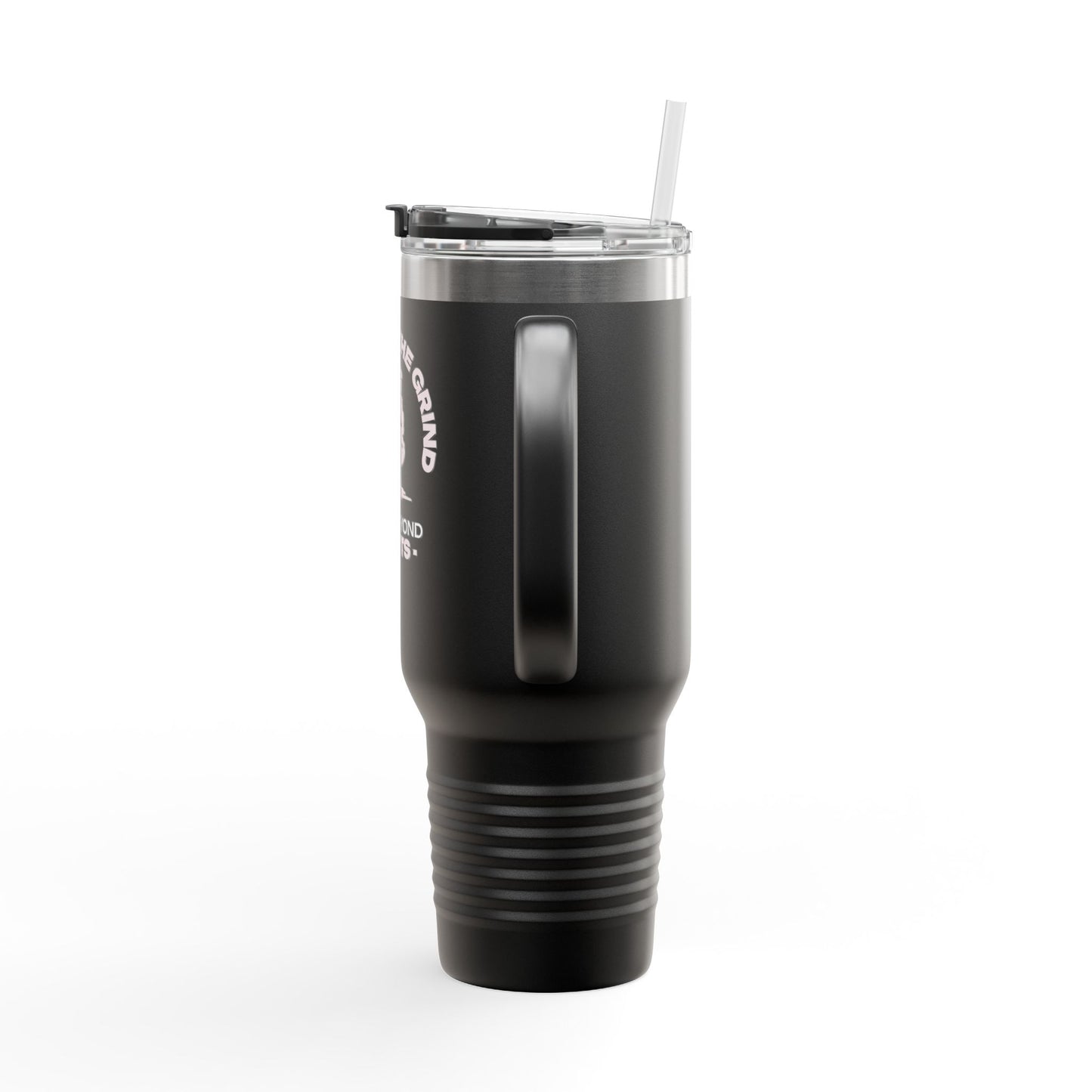 Insulated Water Tumbler 40oz - Embrace the Grind, Push beyond limit