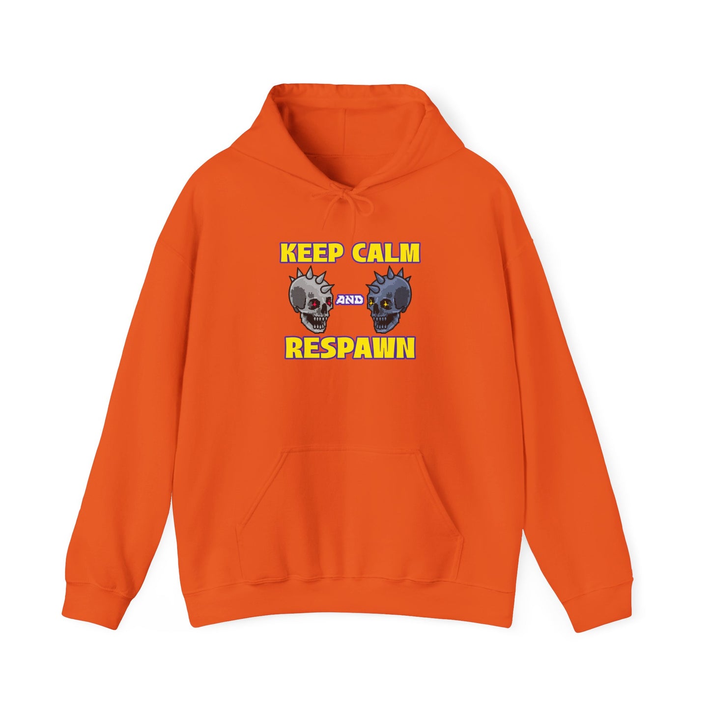 Hooded Sweatshirt - Keep Calm and Respawn
