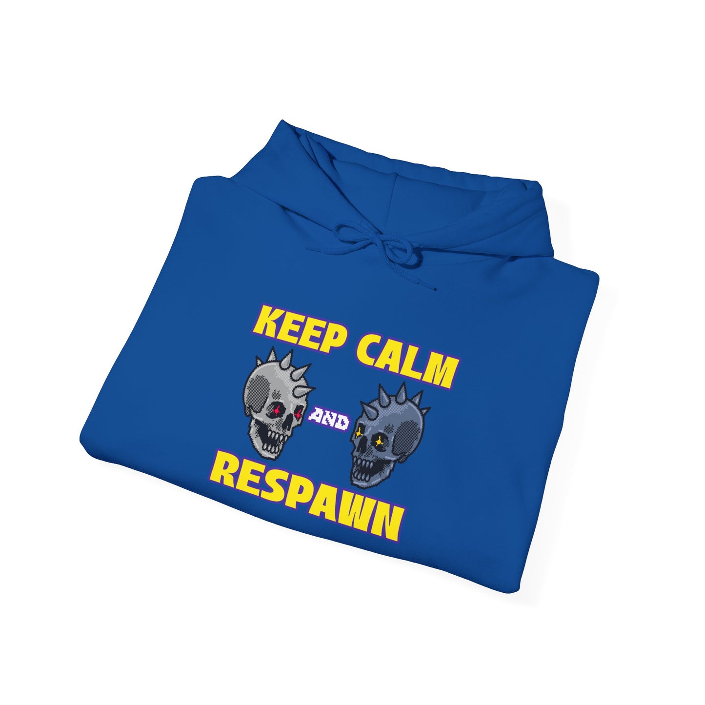 Hooded Sweatshirt - Keep Calm and Respawn