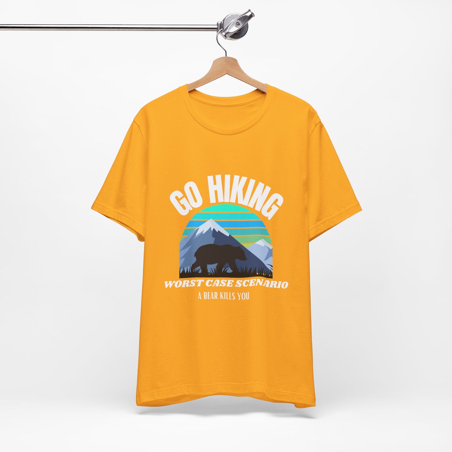 hiking tees gold