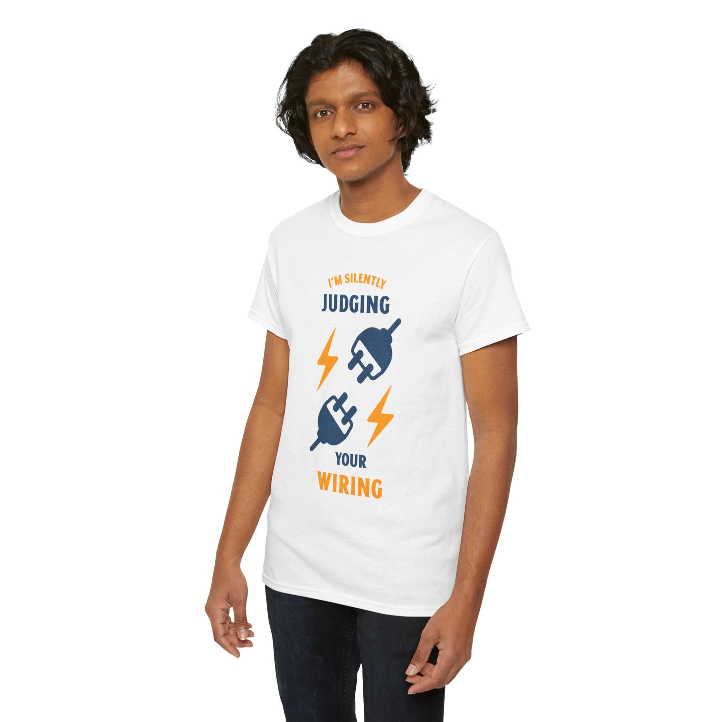 Electrician shirt White funny work shirt