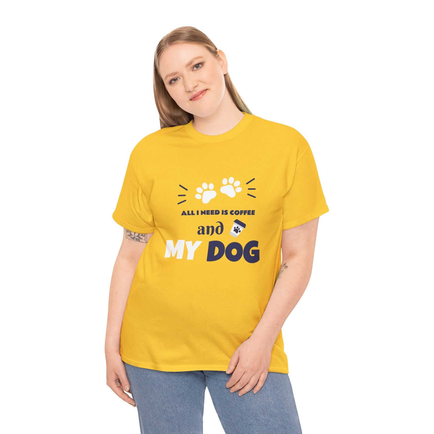 Dog Mom Coffee T-Shirt | Daisy Shirt