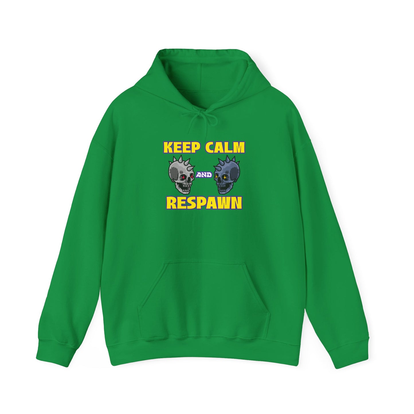 Hooded Sweatshirt - Keep Calm and Respawn