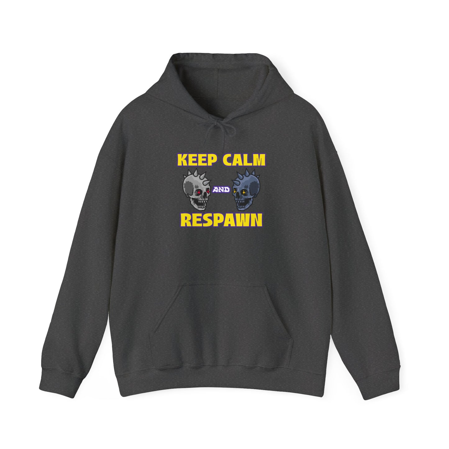 Hooded Sweatshirt - Keep Calm and Respawn