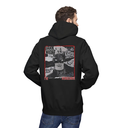 Batman Dark Night Graphic Hoodie — Dark Knight Fleece Pullover