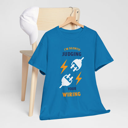 Electrician shirt Sapphire funny shirt