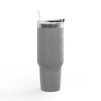Insulated Water Tumbler 40oz  - Embrace the Grind, Push beyond limit