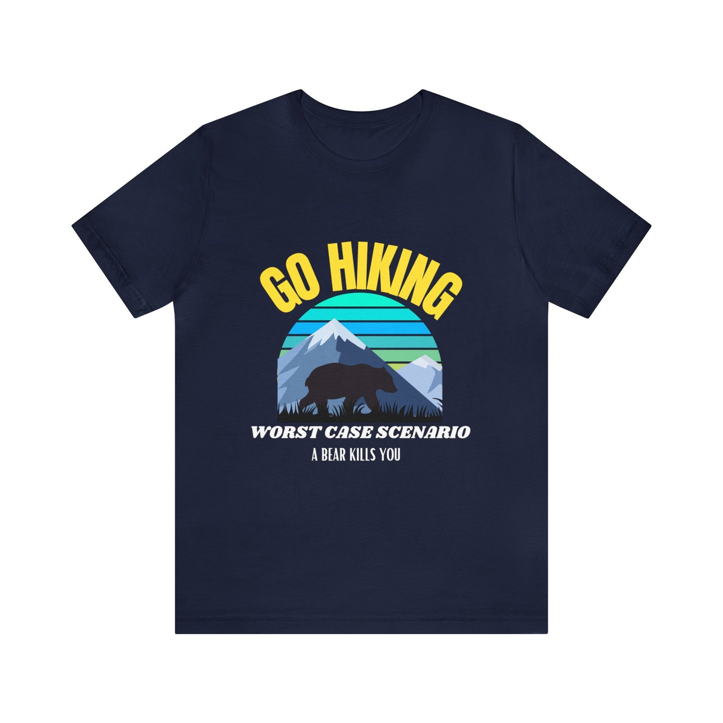 Camping and hiking gear shirt