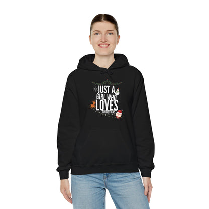 Just A Girl who loves Christmas Hoodie
