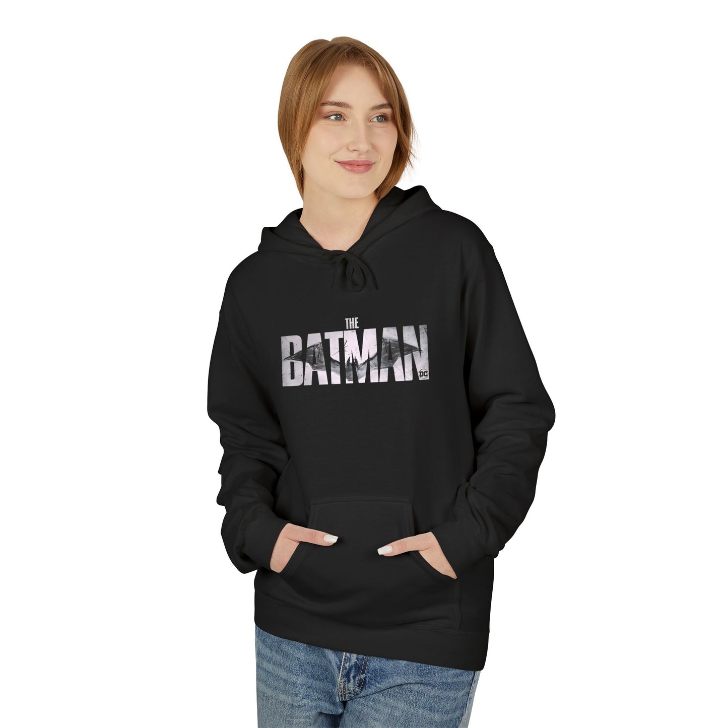 Batman Dark Night Graphic Hoodie — Dark Knight Fleece Pullover