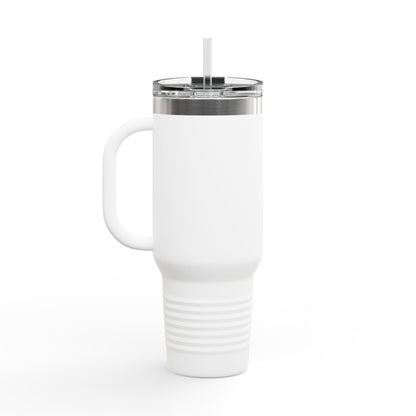 Insulated Water Tumbler 40oz  - Embrace the Grind, Push beyond limit