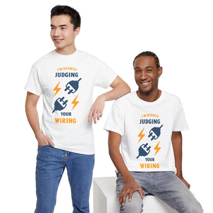 Electrician shirt White Funny shirt