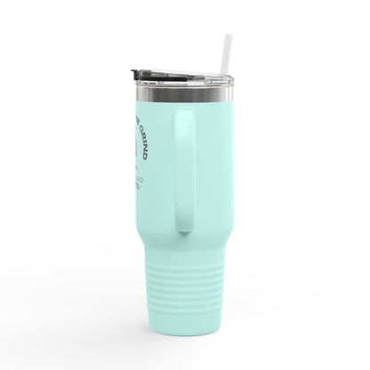 Insulated Water Tumbler 40oz  - Embrace the Grind, Push beyond limit