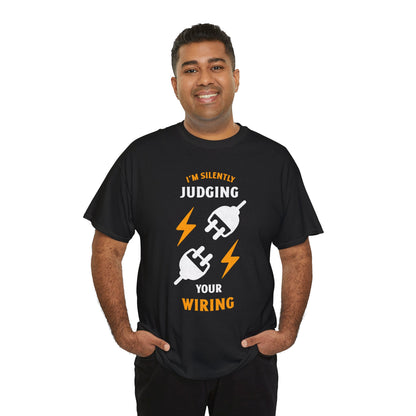 funny electrician shirt Plus Size Black