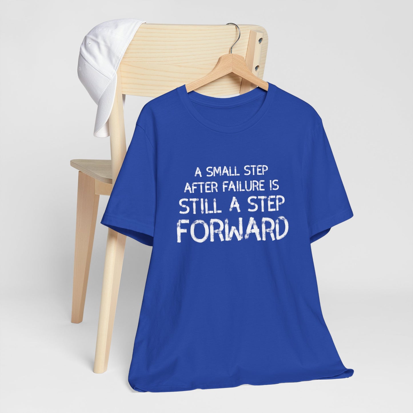 Motivational Tee - 'Small Step Forward' Quote Shirt