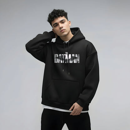 Batman Dark Night Graphic Hoodie — Dark Knight Fleece Pullover