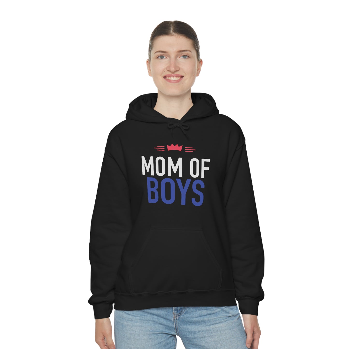 Mom of Boys Hoodie