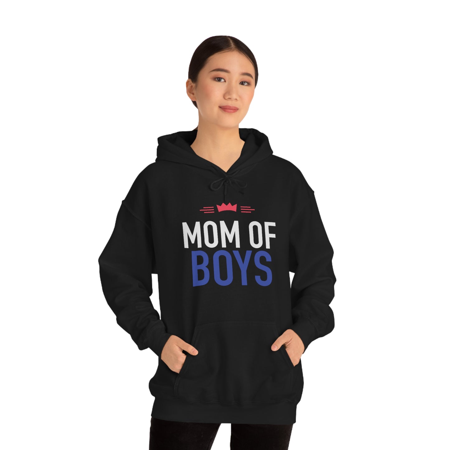 Mom of Boys Hoodie